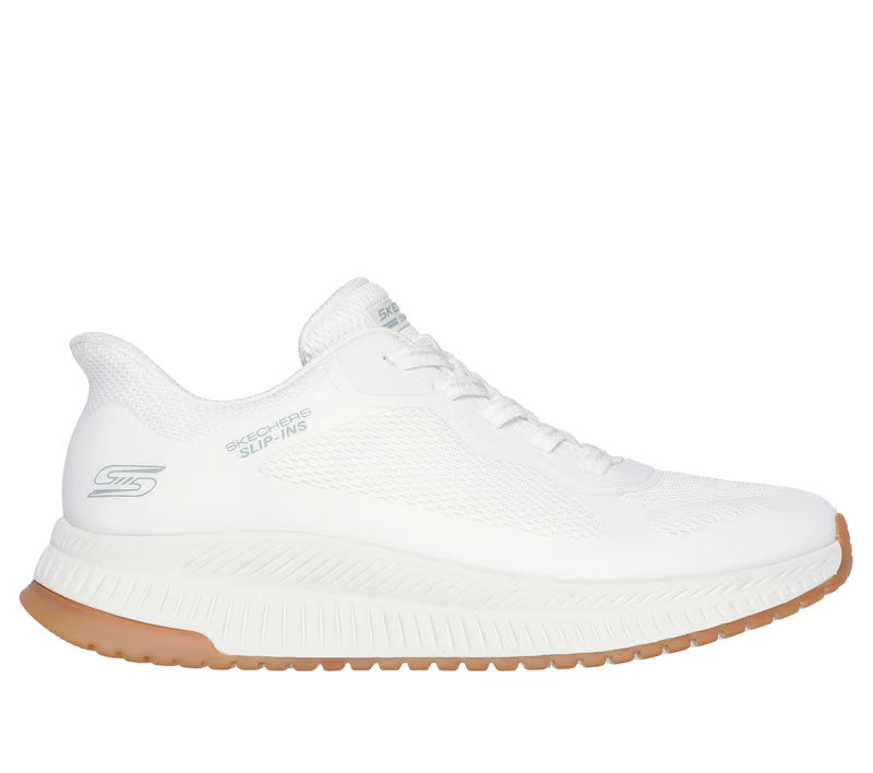 SKECHERS BOBS SQUAD 4 - STAPLE LOOK WHITE