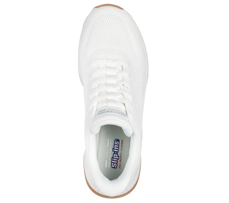 SKECHERS BOBS SQUAD 4 - STAPLE LOOK WHITE