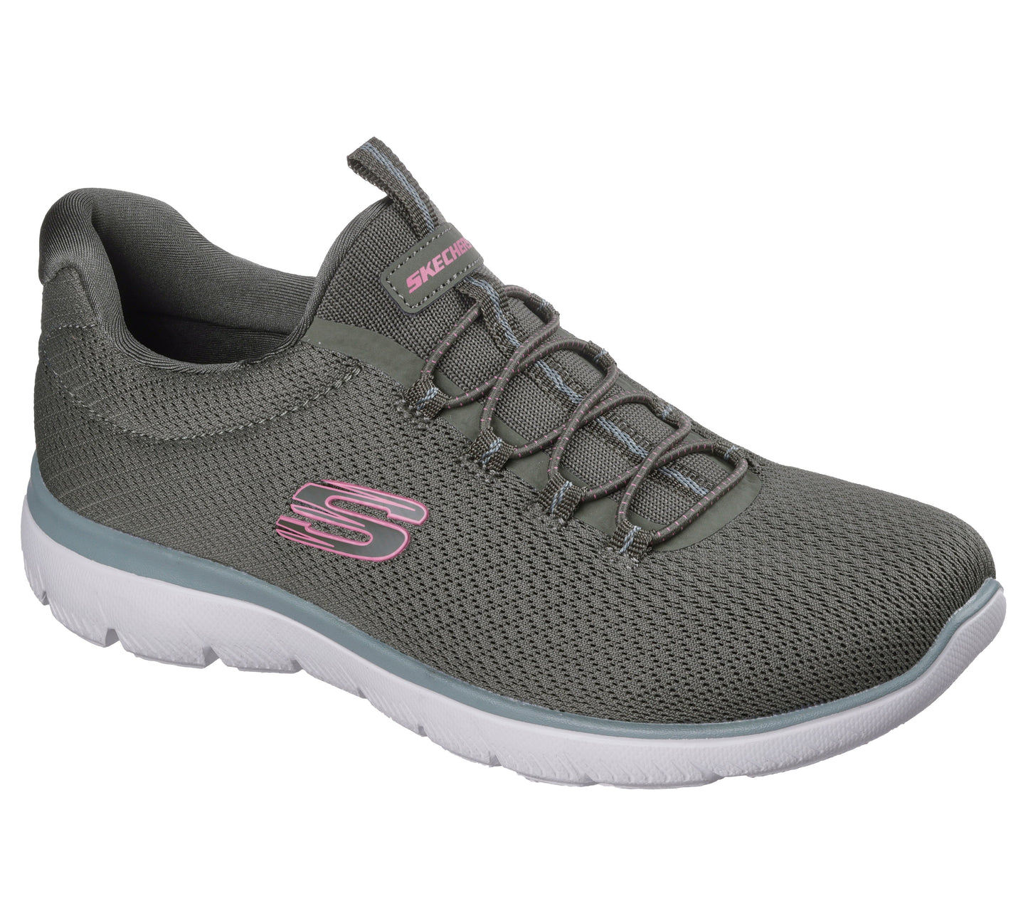 SKECHERS SUMMITS SUMMER BLUSH OLIVE