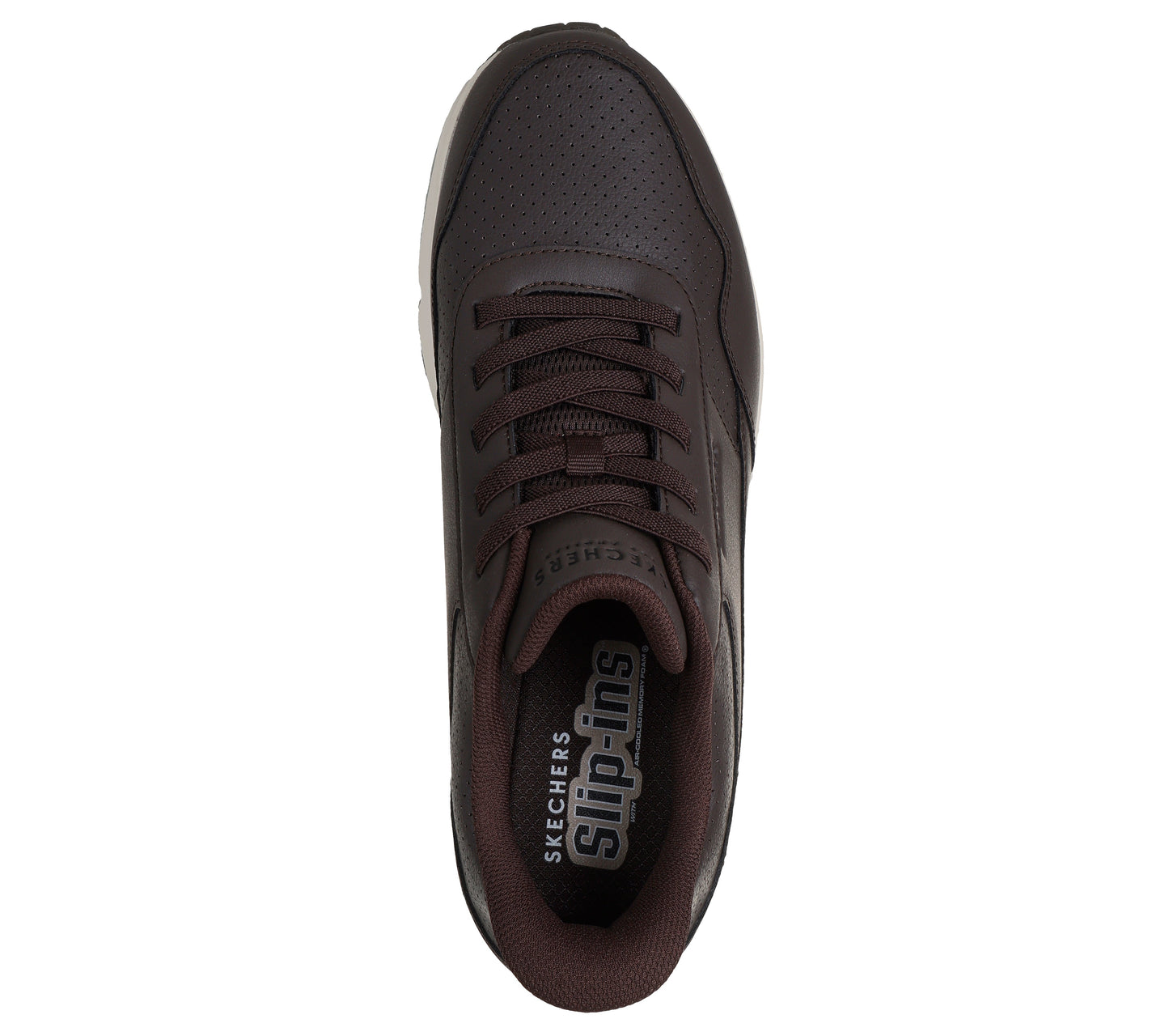 SKECHERS SLIP-INS: UNO - BANKSIA LUXE CHOCOLATE