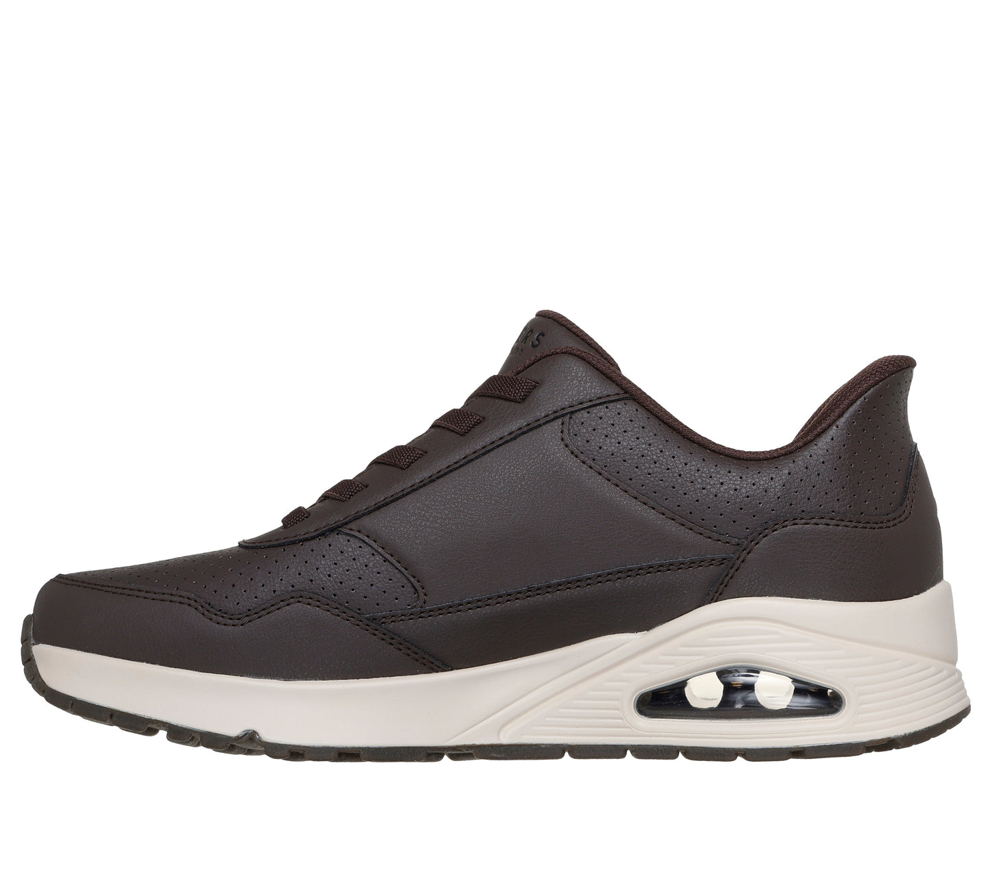 SKECHERS SLIP-INS: UNO - BANKSIA LUXE CHOCOLATE