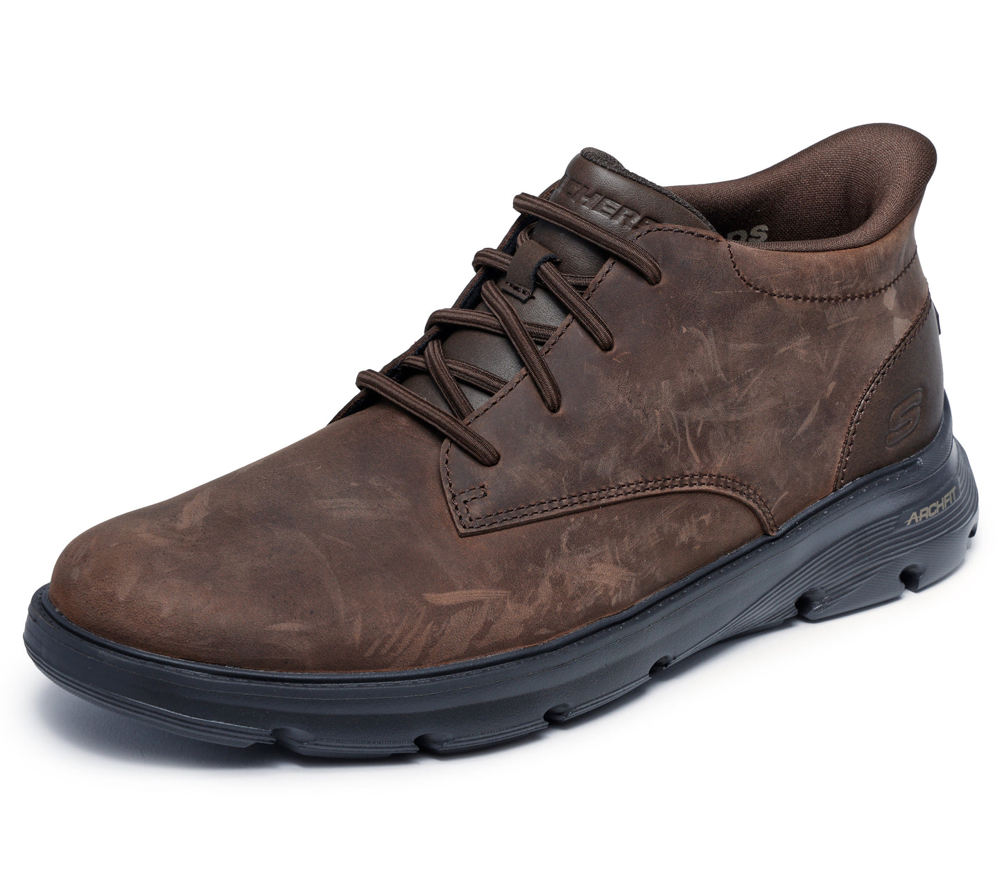 SKECHERS SLIP-INS RELAXED FIT: ARCH FIT GARZA - RIDLEY COCOA