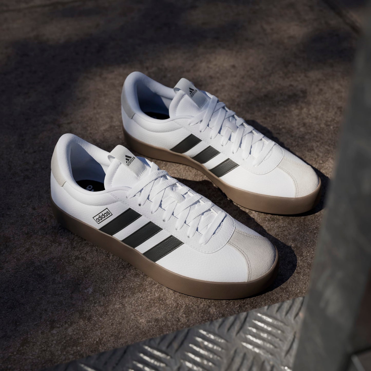 ADIDAS VL COURT 3.0 FTWWHT/CBLACK/GREONE