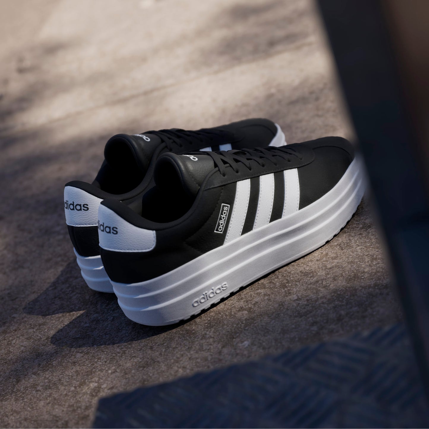 ADIDAS VL COURT BOLD CLASSIC BLACK/WHITE