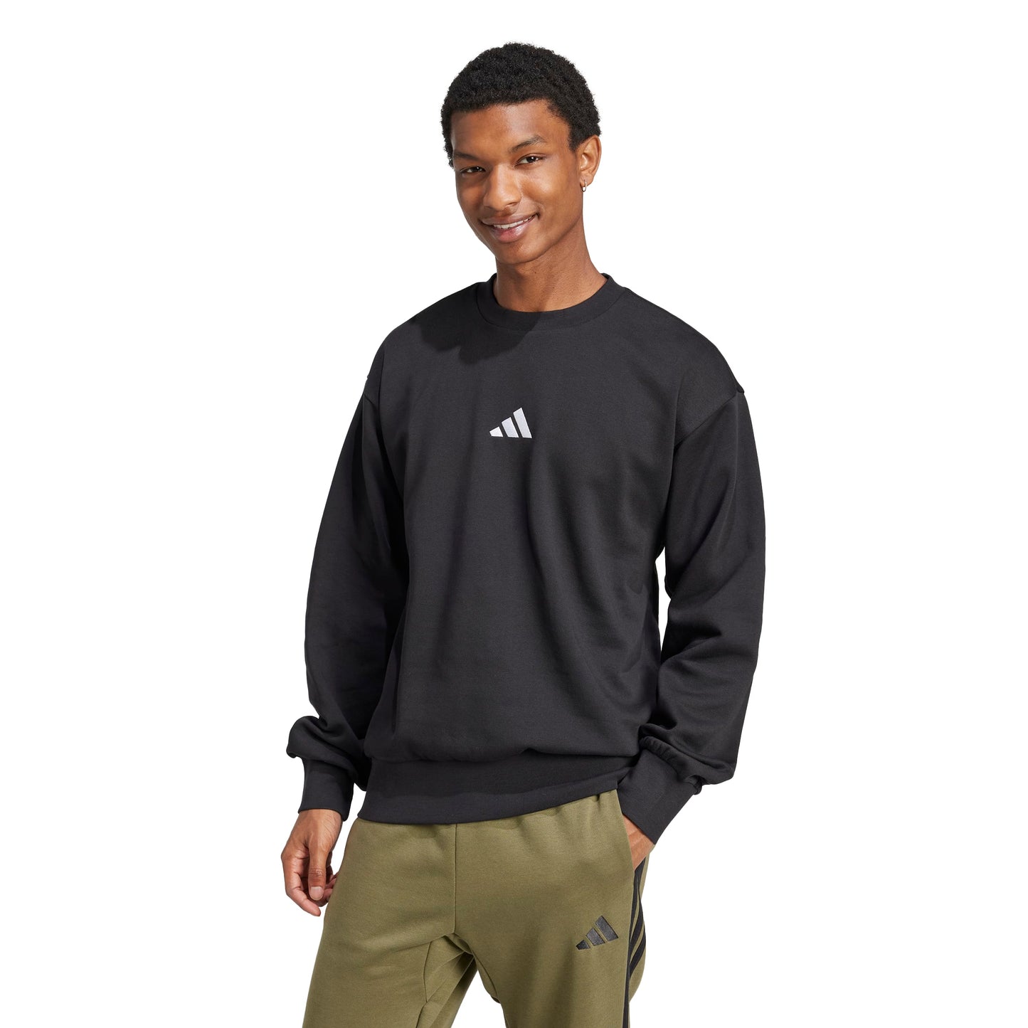 ADIDAS FEELCOZY SWEATER BLACK