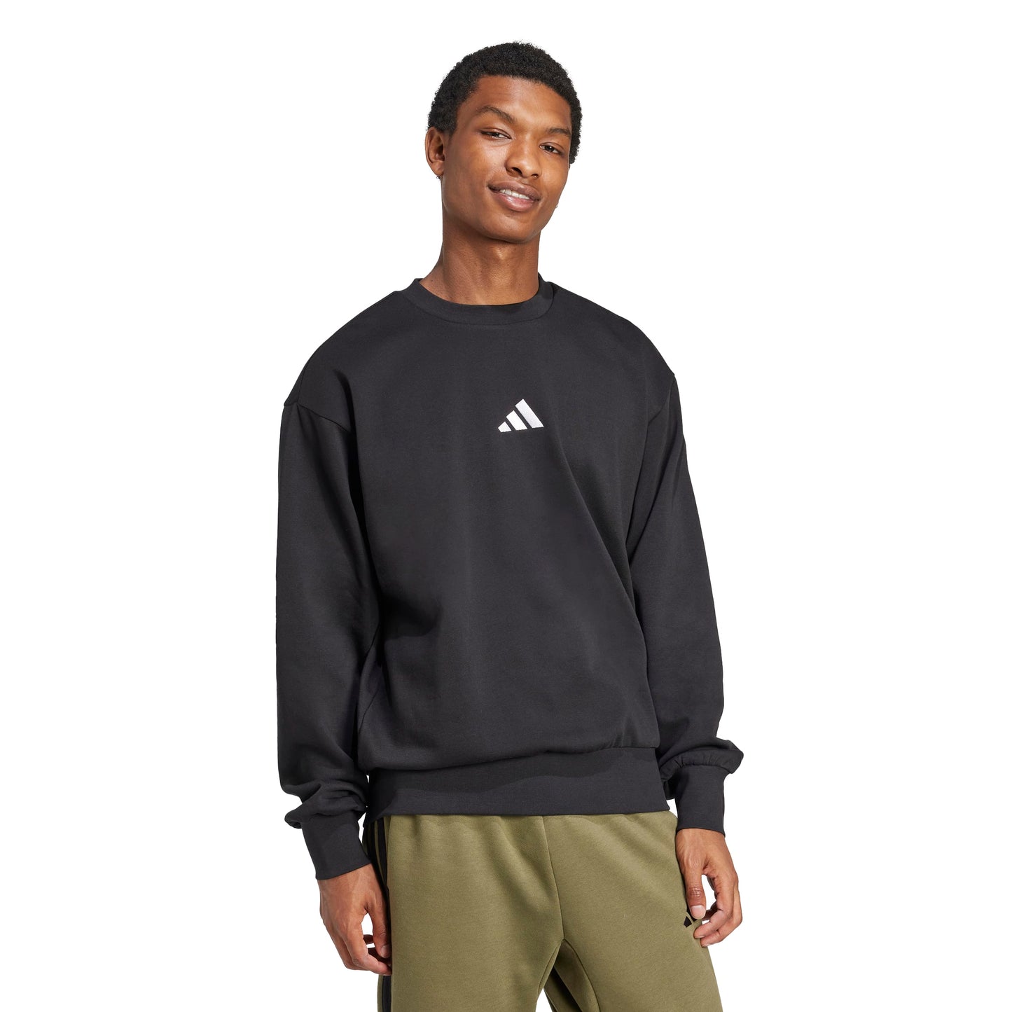 ADIDAS FEELCOZY SWEATER BLACK
