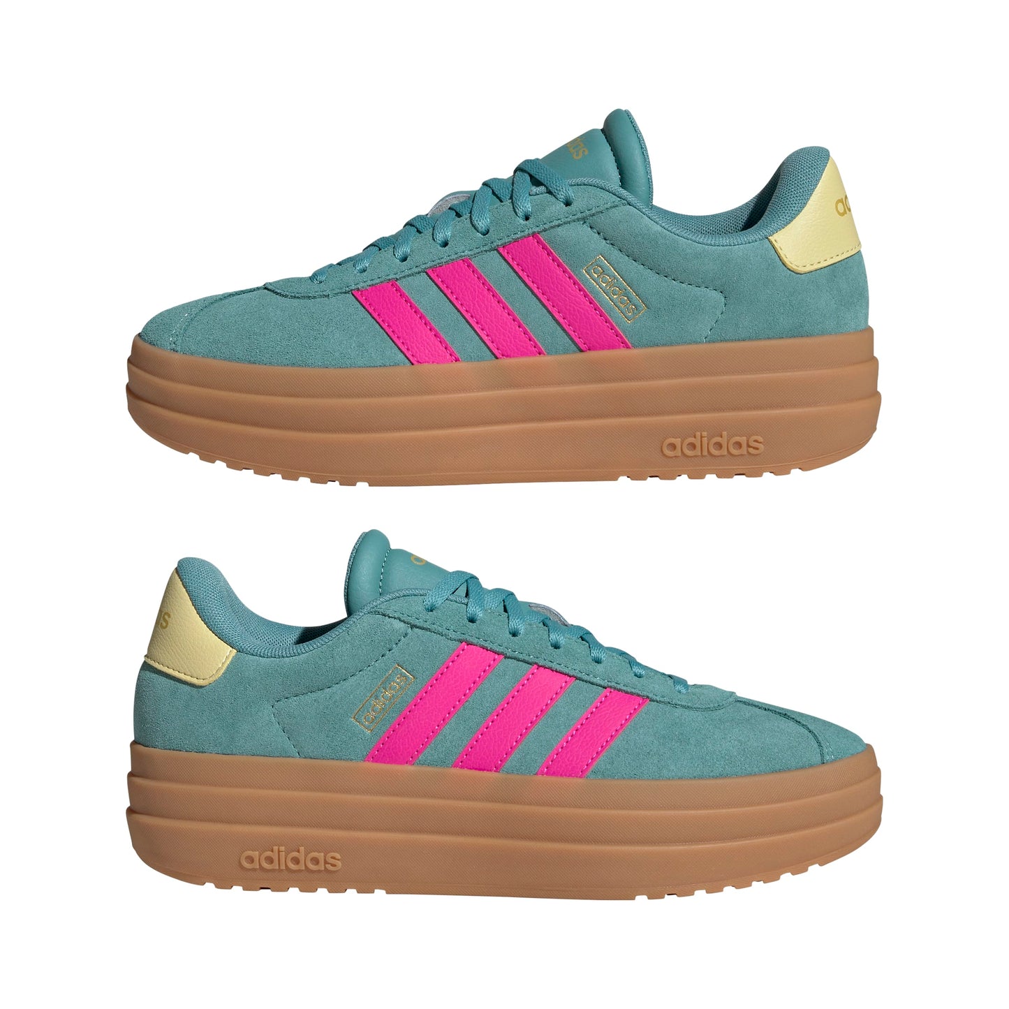 ADIDAS VL COURT BOLD POWTEA/SHOPNK/POWYEL