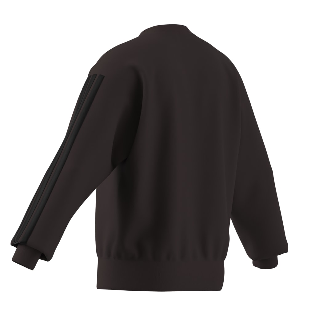 ADIDAS THREE STRIPES FLEECE SWEATER SHABRN/BLACK