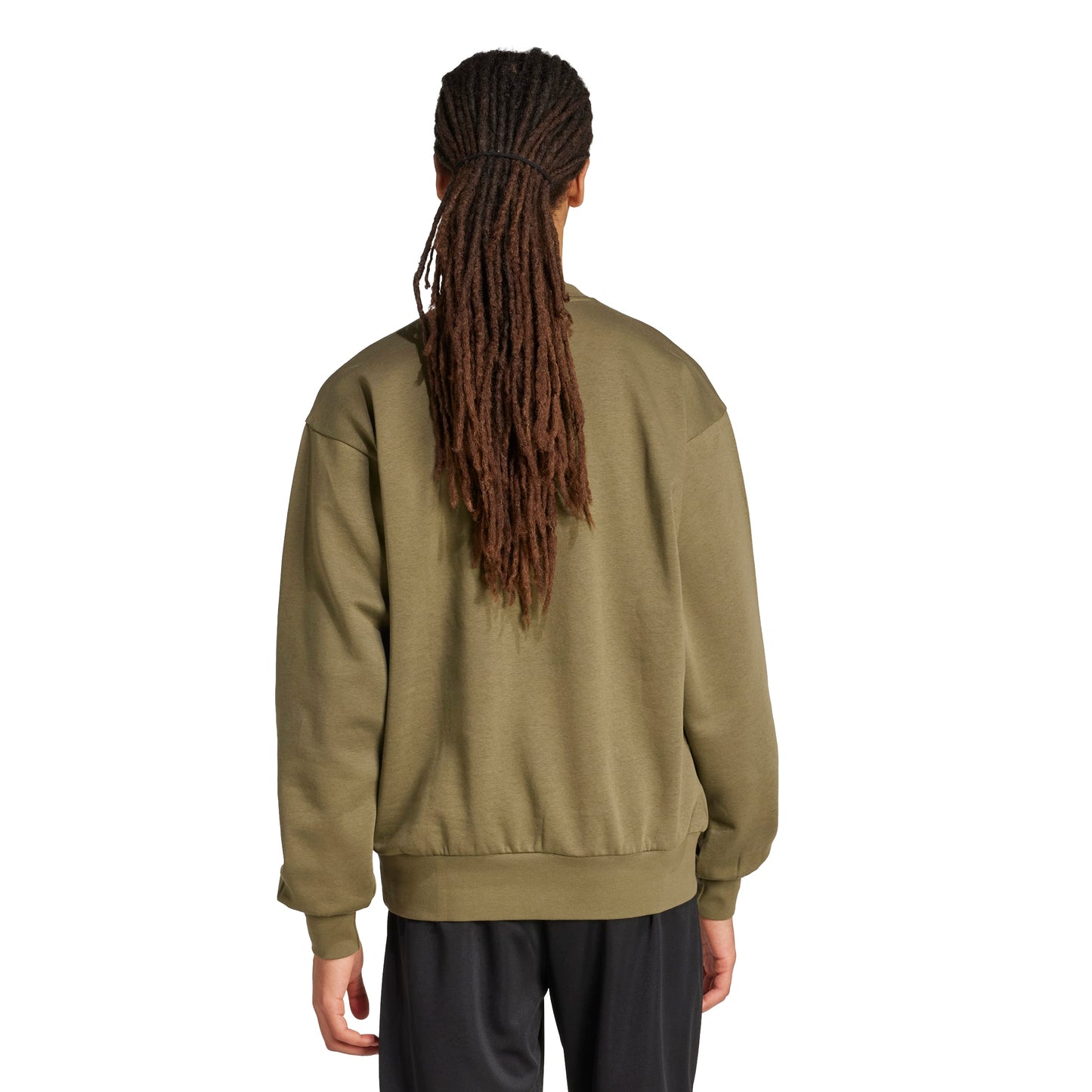 ADIDAS FEELCOZY SWEATER OLISTR/BLACK