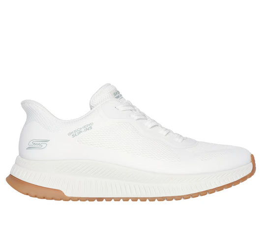 SKECHERS BOBS SQUAD 4 - STAPLE LOOK WHITE