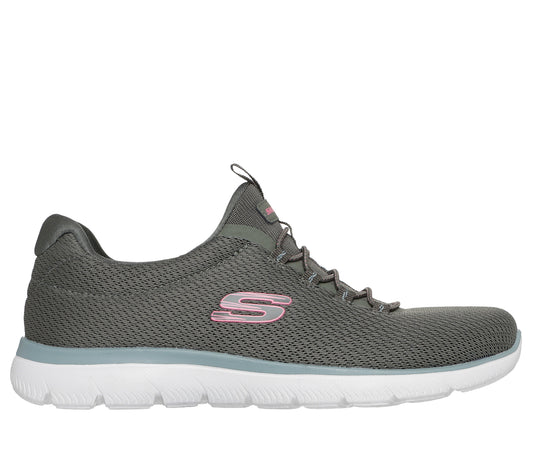 SKECHERS SUMMITS SUMMER BLUSH OLIVE