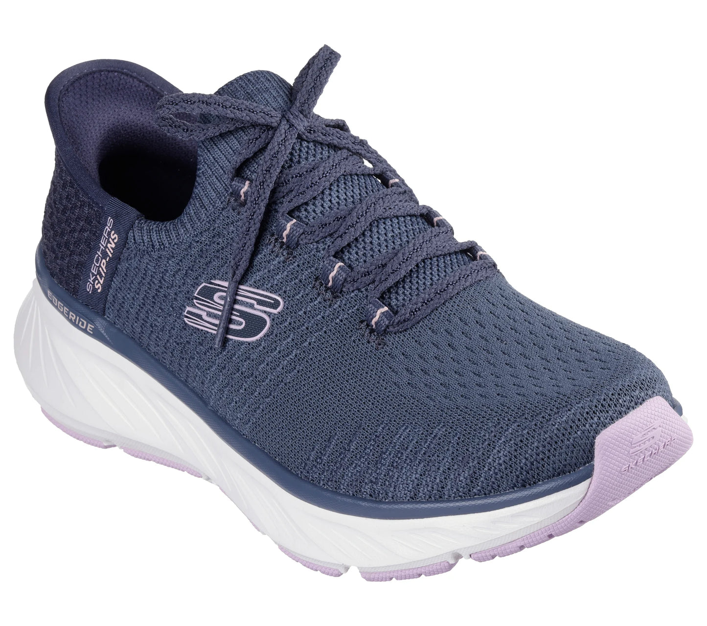 SKECHERS EDGERIDE IMPRESSION NAVY / LAVENDER
