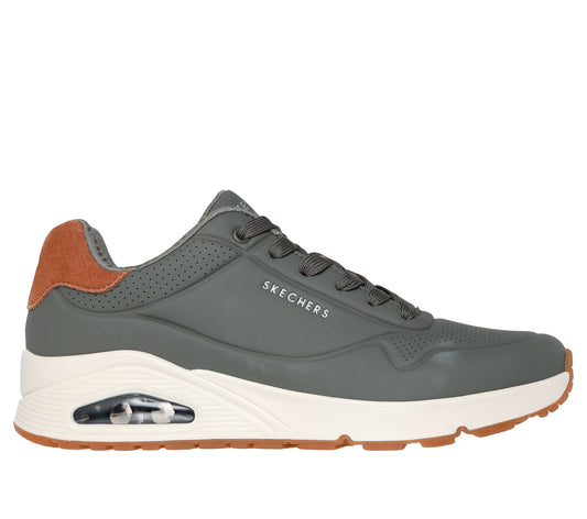 SKECHERS UNO - SUITED ON AIR OLIVE