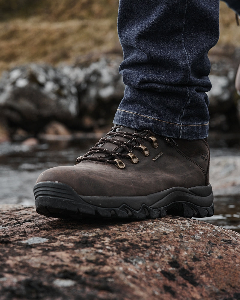 HOGGS OF FIFE GLENCOE WAXY LEATHER W/P TREK BOOT